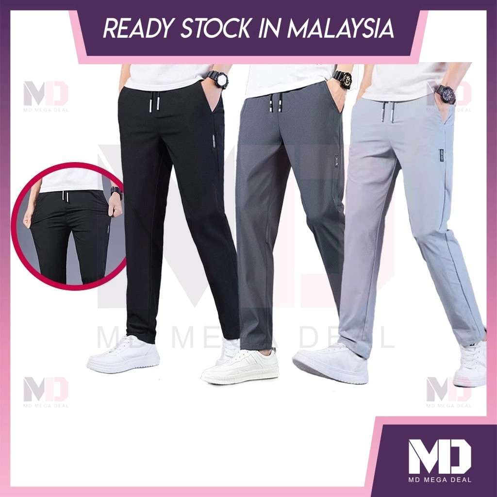 《Mega Deal》Men Casual Pants Man Long Pants Sports Wear Seluar Lelaki Jogger Pants Seluar Sukan Casual