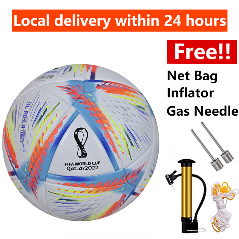 High Quality Size 5 Bola Sepak/Padang AntiSlip Soft PU Leather Soccer Football