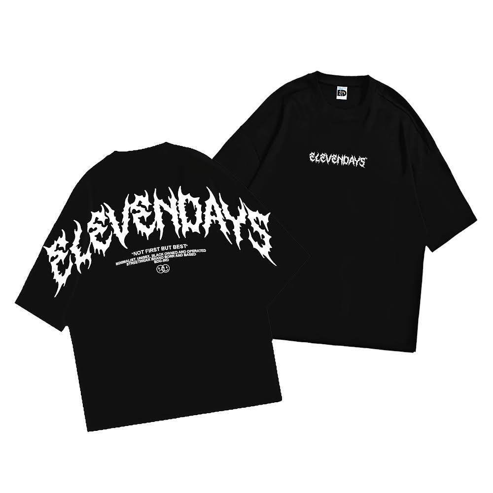 EVENDAYS Baju T summer American men's T -shirt pure cotton half -sleeved leisure female couple tide brand hip -hop style