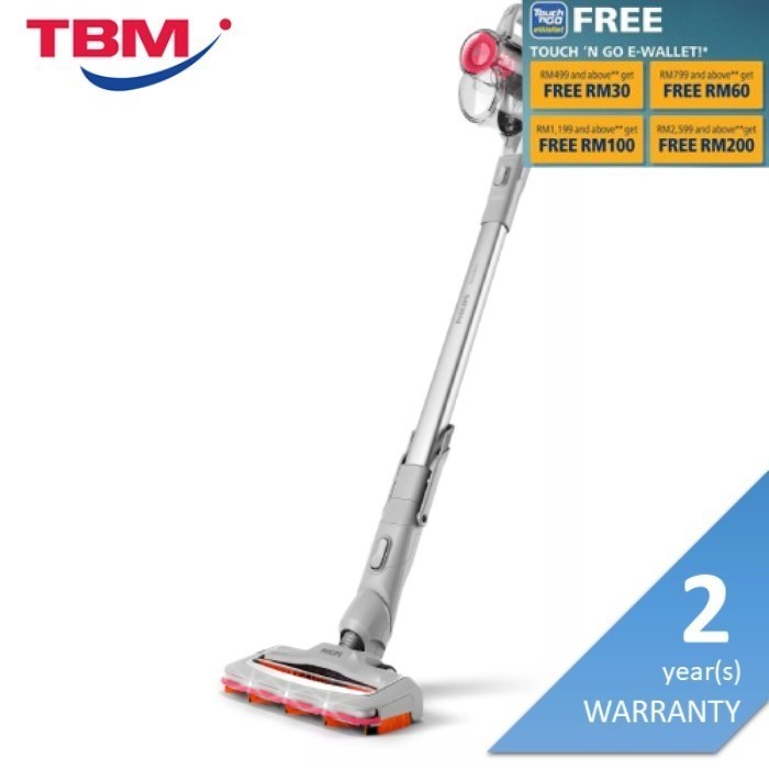 Philips FC6723/01 Vacuum Cleaner Cordless Stick 180 Led 18V