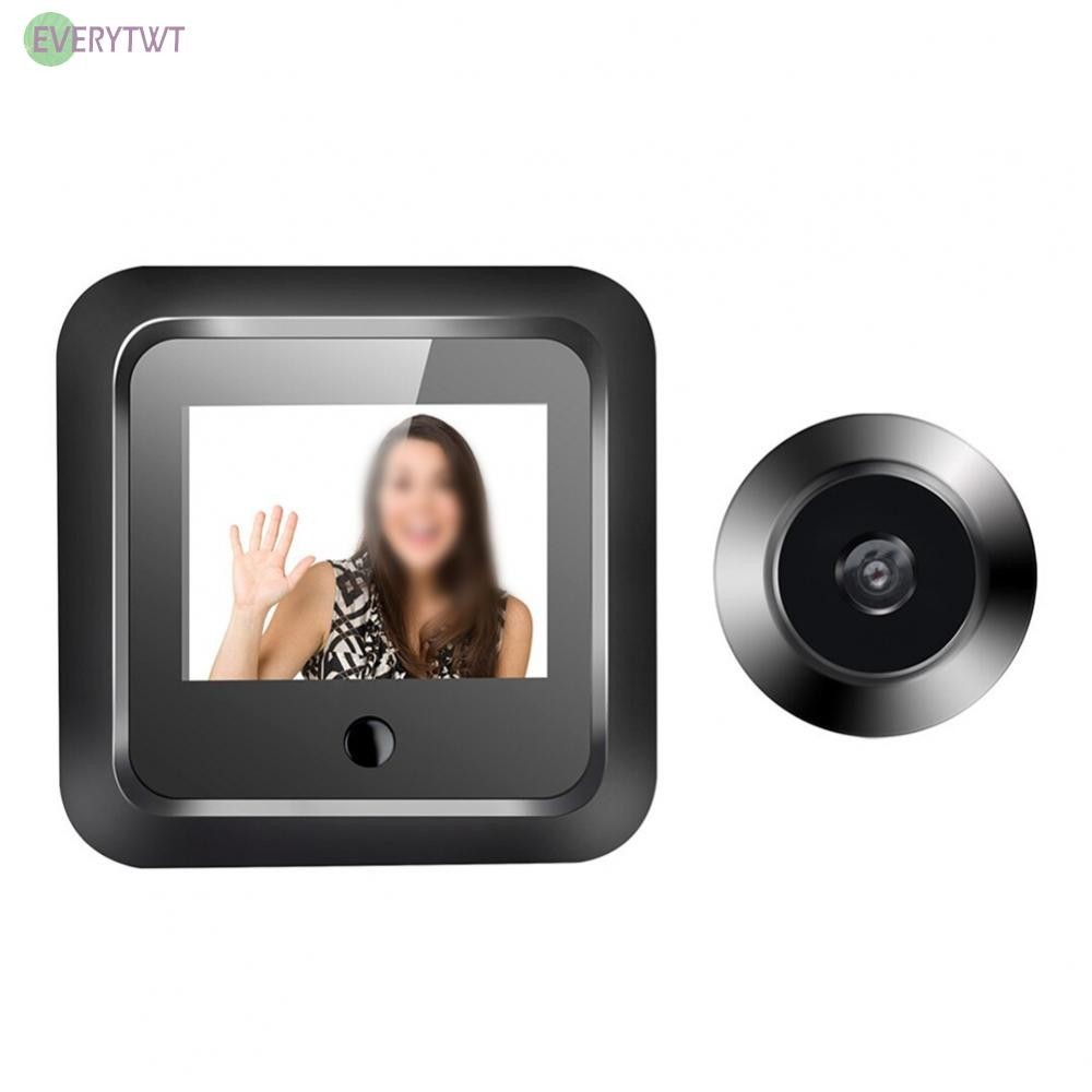 ⭐READY STOCK ⭐Improved Security 2 4 Inch LED Screen Video Doorbell Camera Enhanced Visibility[Overseas Products]