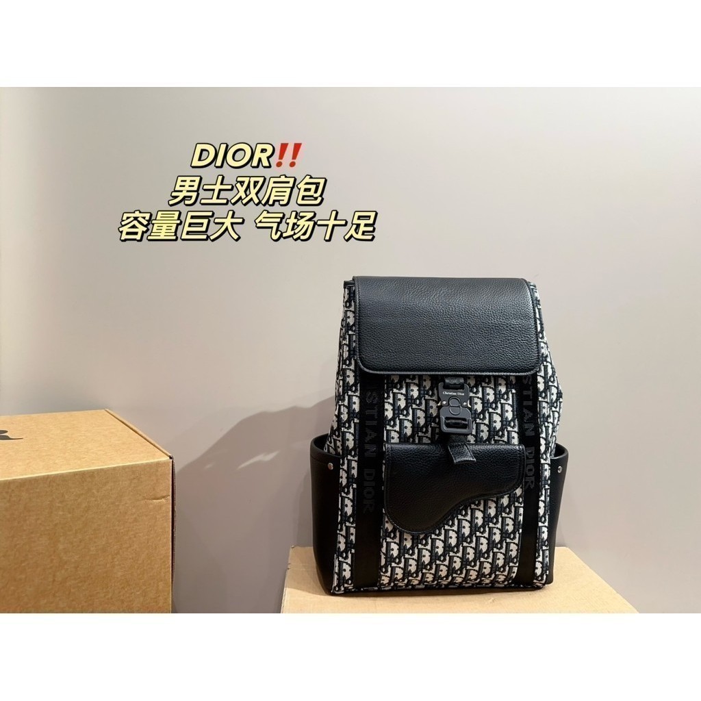 H I G Q U A L T Y Men's Backpack All-Match Large-Capacity Back Handsome Size 3 1 c m