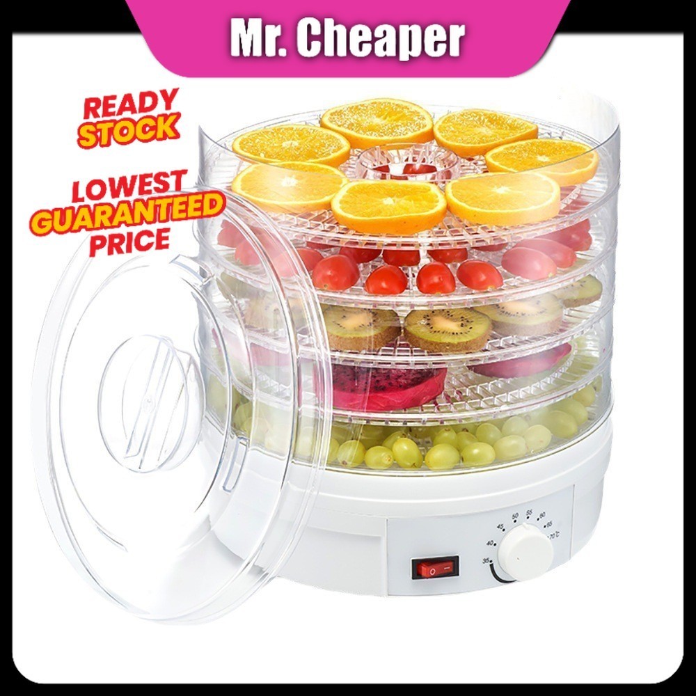 [MRCHEAPER] Vegetable dried fruit machine food dehydrator household 110V fruit dryer pet food hot air dryer