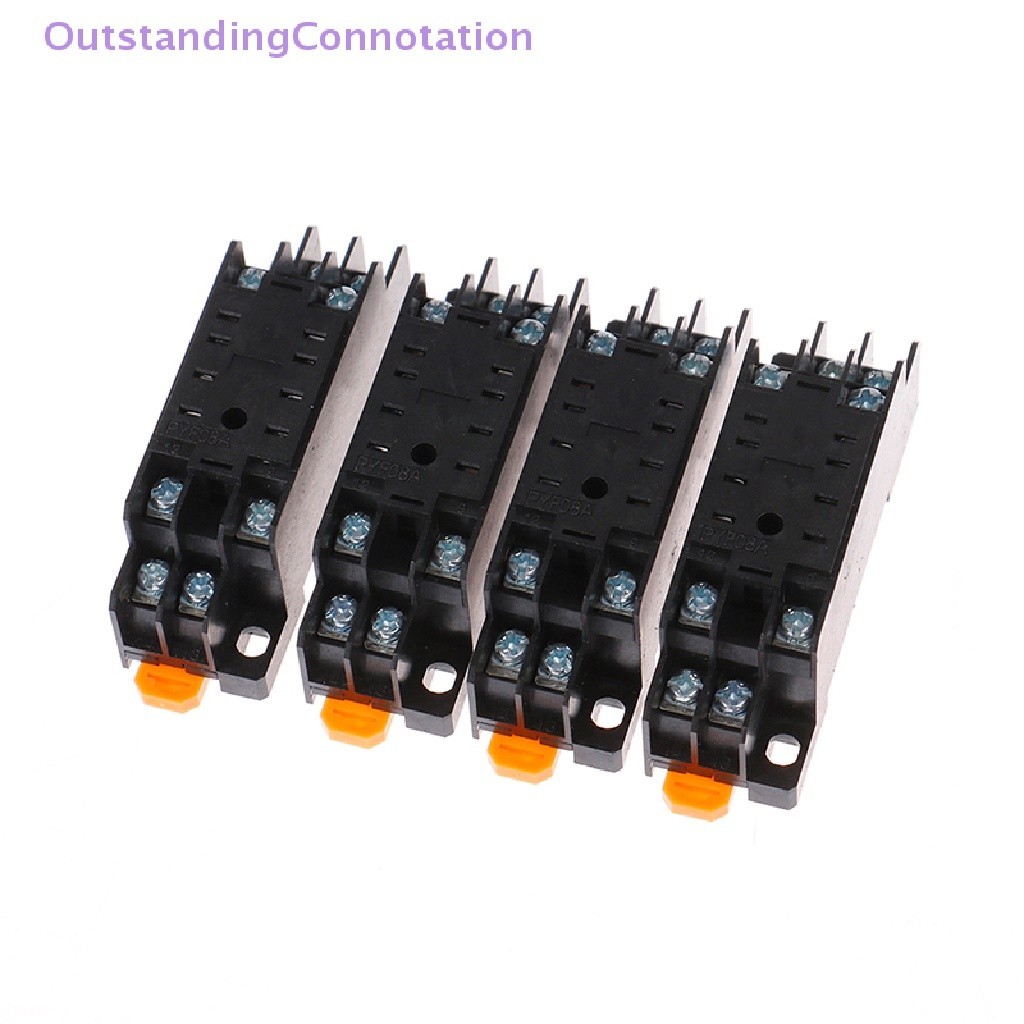 Have Must OutstandingConnotation AC220V 12VDC 24VDC 24VAC 5A 8PIN Coil Power MY2N-J Relay HH52P Socket Base New - Image 3