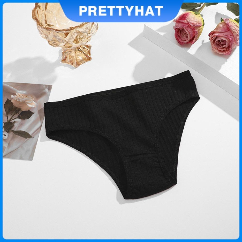 FINETOO Best Seller Comfortable And Breathable Cotton Underwear Panties Security Ladies Panties High Evaluation Cross-border E-commerce Lingerie Women's Underwear Soft ♥ Support cash on delivery