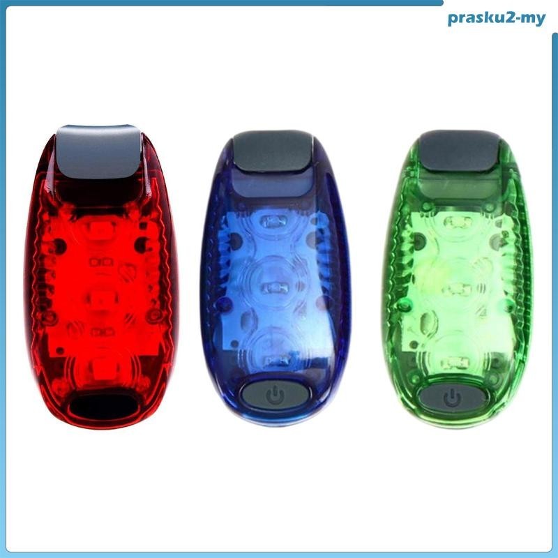 [PraskuafMY] LED Strobe IPX 5 Waterproof Nighttime Visibility Flashing for Dogs Runners Kayak