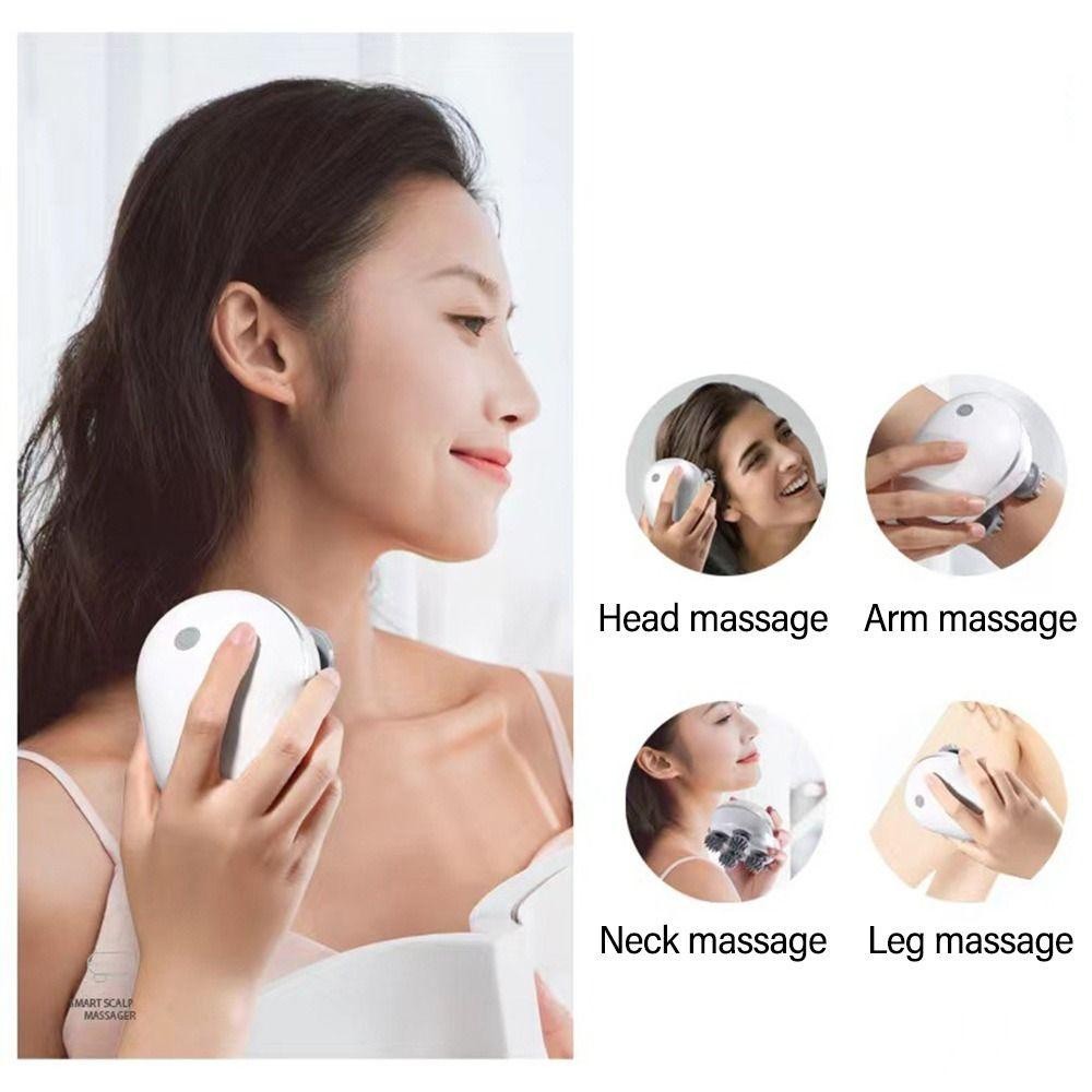 Scalp Head Massager Electric Therapy Massagem Body Massage Rechargeable Electric Massager