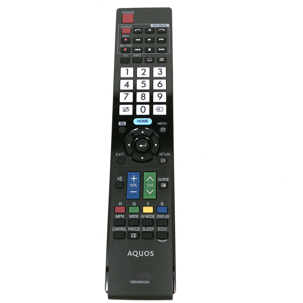 NEW  Remote control GB039WJSA For SHARP AQUOS LCD LED TV LC-46LE840X LC-52LE840X LC-60LE640X Fernbedienung