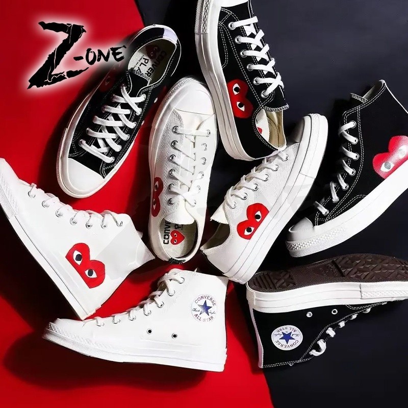 Comme des garcons play converse malaysia best sale