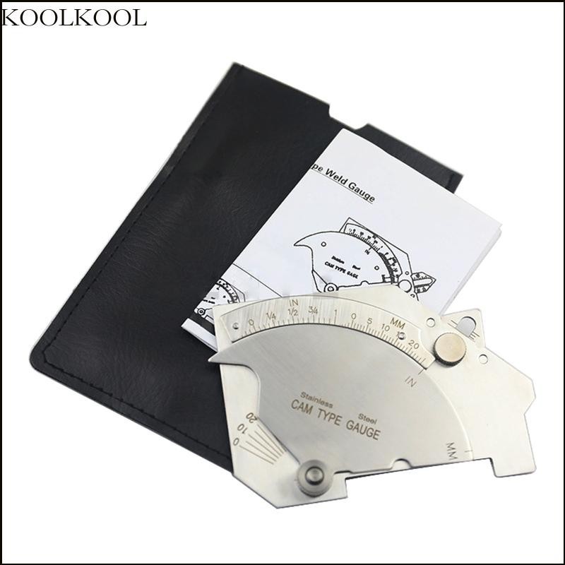 KOOK Bridge Cam Welding Inspection Gauge Weld Seam Pit Test Ulnar Inspection Ruler