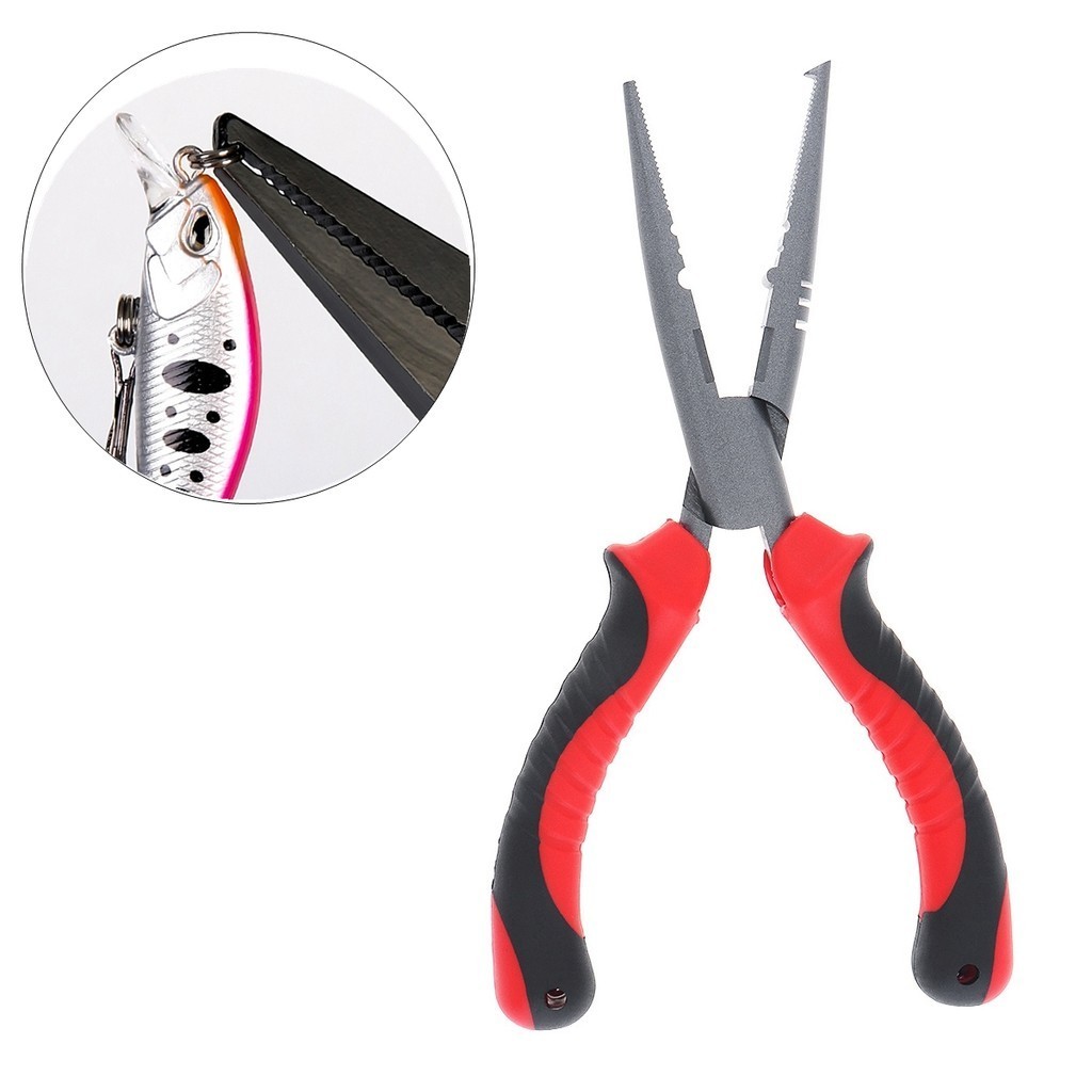 Aviation Aluminum Alloy Strong enough Fishing Plier Saltwater Fishing Gear Accessories 18cm / 7inch