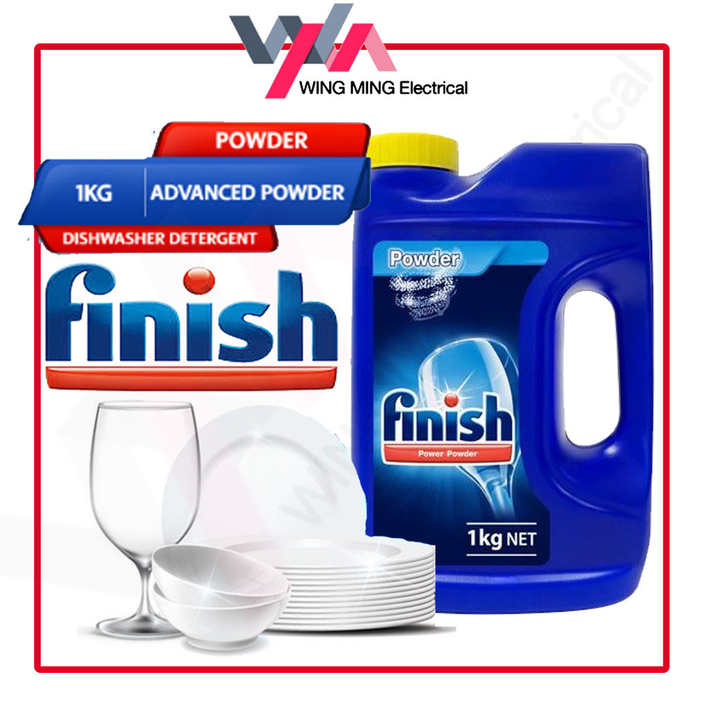 Finish Dishwasher Machine Cleaning Detergent Dish Cleaner Powder (1kg)