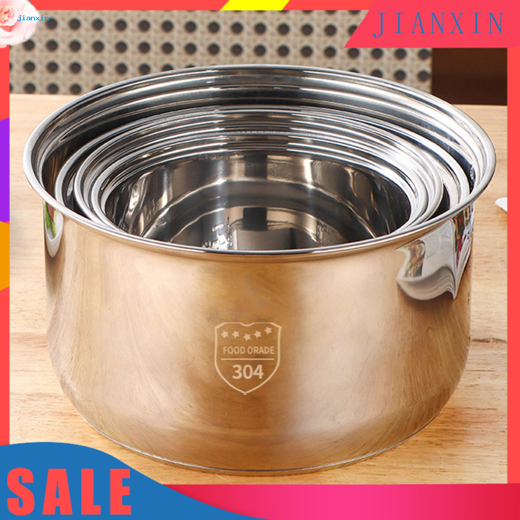 Rice Cooker Replacement Part Replacement Pot for Versatile Rice Cooker Premium Stainless Steel Rice Cooker Pot High Capacity Liner for Steaming Stewing and for Cooking