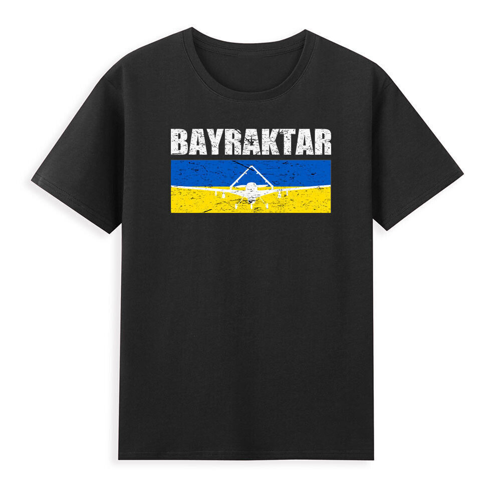 Bayraktar Tb2 Turkish Drone Bayraktar Retro Men'S T-Shirt Ukrainian