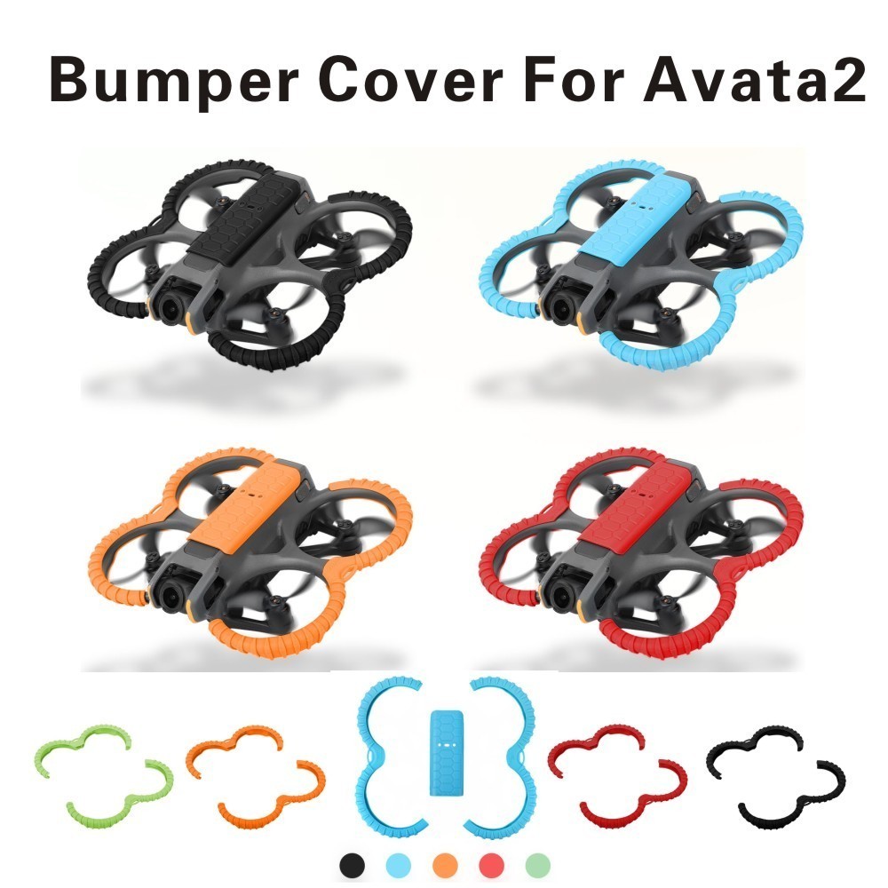Accessories for DJI AVATA 2 Crash Ring Protector Scratch Propeller Blade Crash Protector Avata2 Body Back Protector