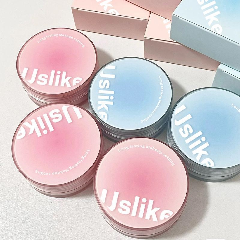 Uslike Jelly Loose Powder Fixing Makeup Long-Lasting Oil Control Waterproof Sweat-Proof Non