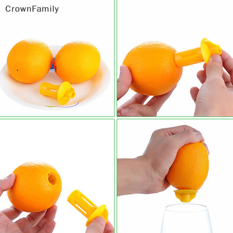 [CrownFamily] Manual Juicer Handheld al Fruit Citrus Small Juicer Lemon Squeezer Non-electric Household Fruit Pomace Separator [MY]