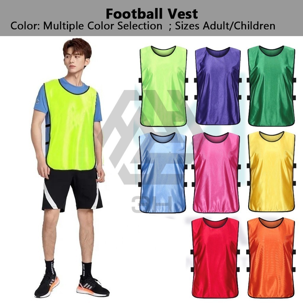 3HFitness Team Sports Football Vest /Football Jerseys Team Group Training Breathable Soccer Running