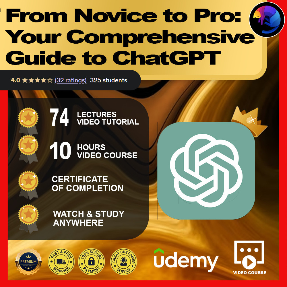[Video Course]From Novice to Pro: Your Comprehensive Guide to ChatGPT