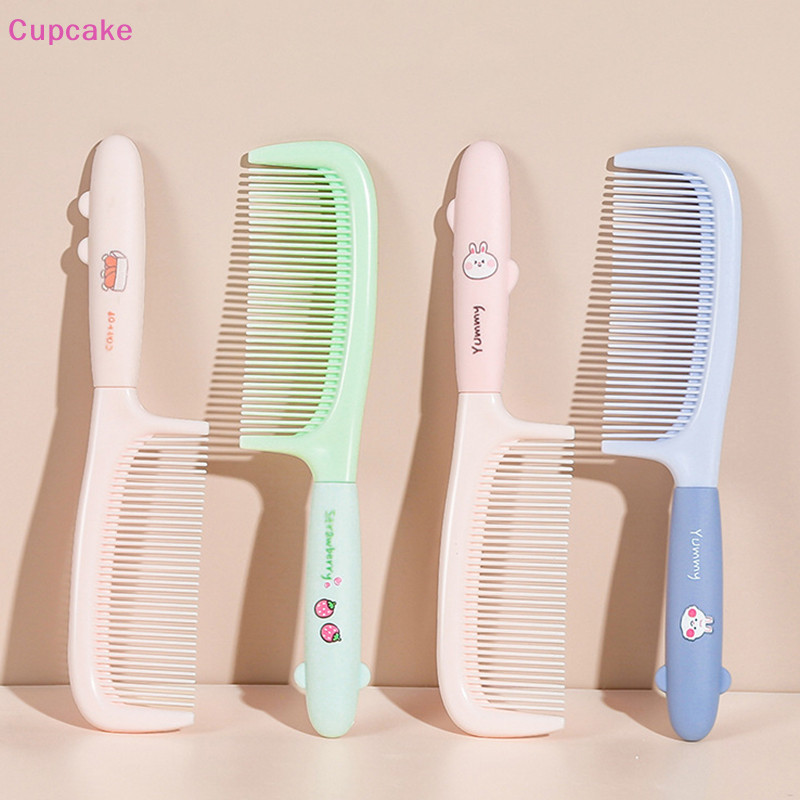[CKE] Portable Comb Cartoon Soft Silicone Combs Hair Styling Comb Hairbrushes Cute Comb Hairdressing Comb Hair Brush For Girls Travel ERW