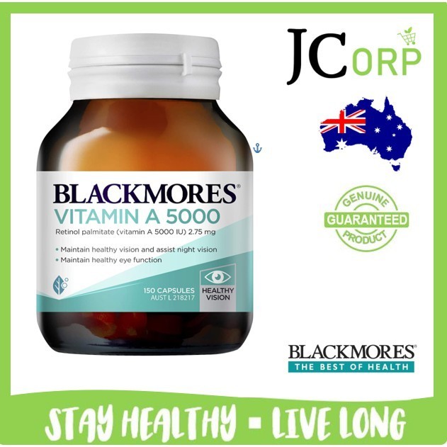 ?Direct from AUS? Blackmores Vitamin A 5000IU 150 Capsules