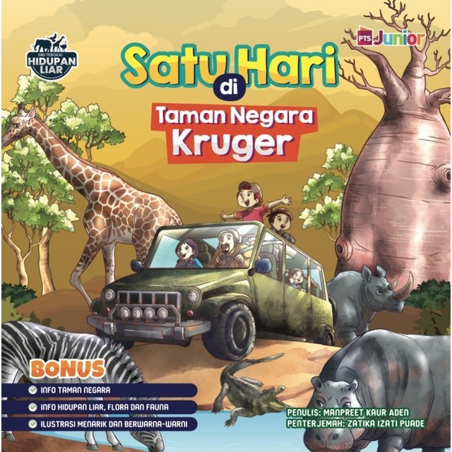 Siri Terokai Hidupan Liar Satu Hari Di Taman Negara Kruger L186,Y22