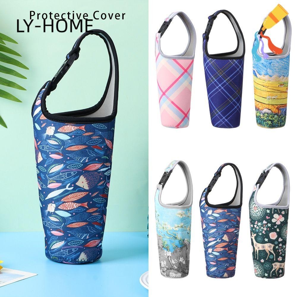 LY Eco-Friendly Cup Sleeve Accessories Mug Holder Beverage Bag Portable Tumbler Fashion Cup Pouch Carrier Anti-Hot Water Bottle Bag