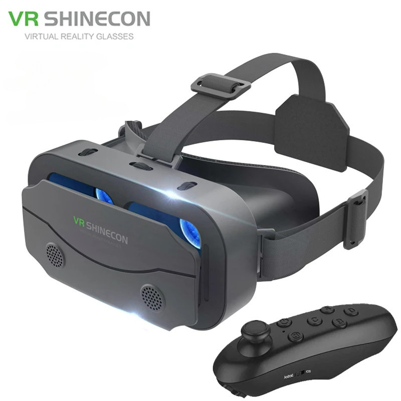 VR Glasses Virtual Reality Headset Viar Devices Helmet 3D Lenses Smart Goggles For Smartphones Phone Mobile Gogle Game Accessory