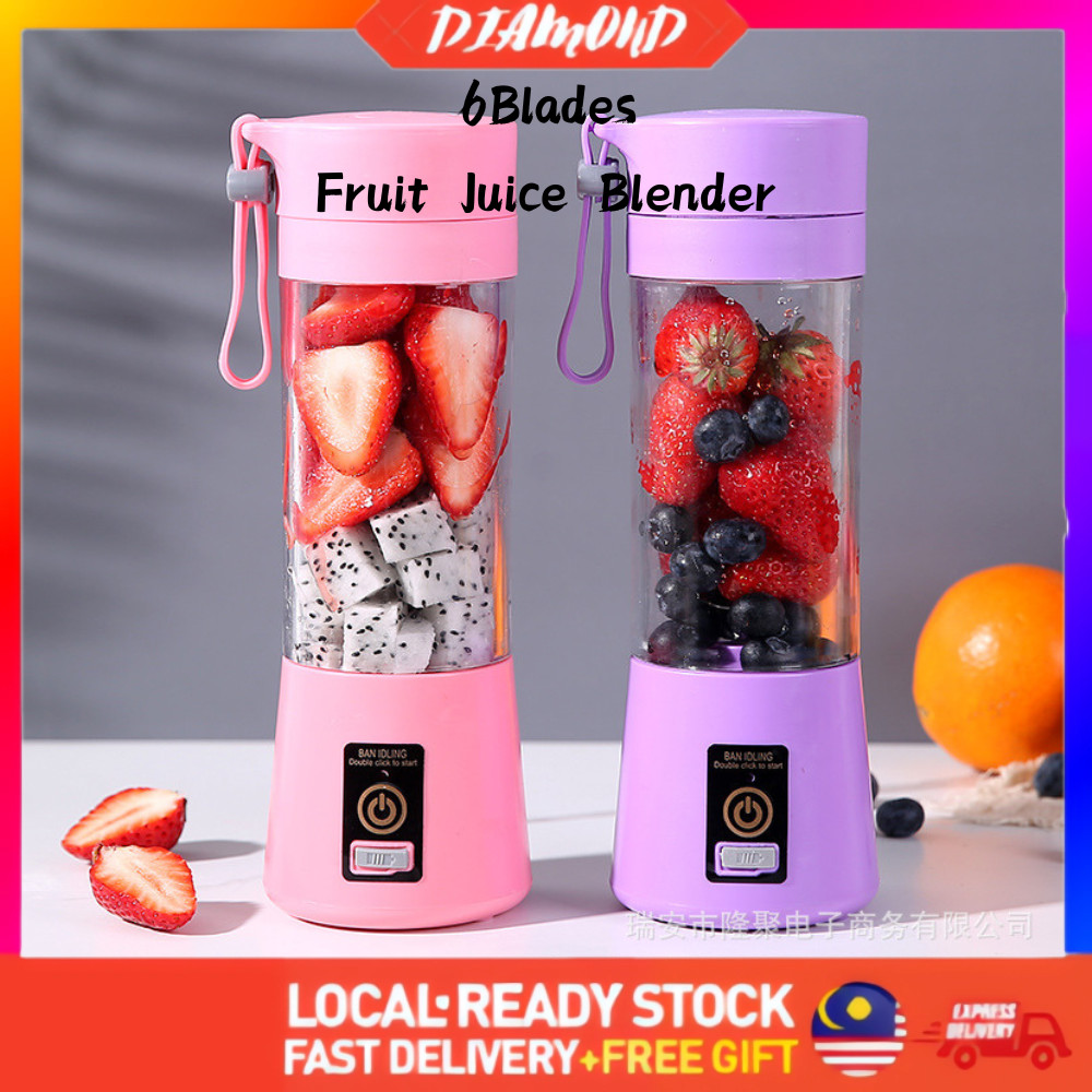 Diamond [380ml] Juice Blender Mixer Mini Blender Fruit Juice Blender Blander Juice Usb Blender 携便果汁机 榨汁机