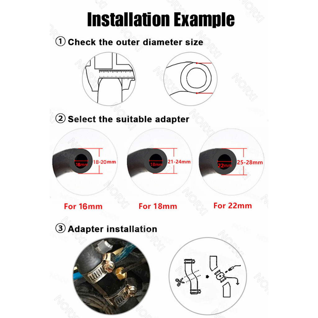 Multi Have KOSO Temperature Meter Motorcycle Thermomerter Thermo Sensor Water Yamaha Y15ZR Y15-ZR LC135 NVX 155 NMA - Image 5