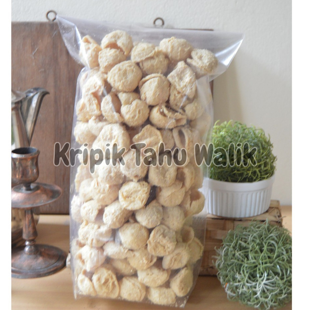 Dry round tofu walik crispy tofu walik tofu chips tofu crackers 1kg