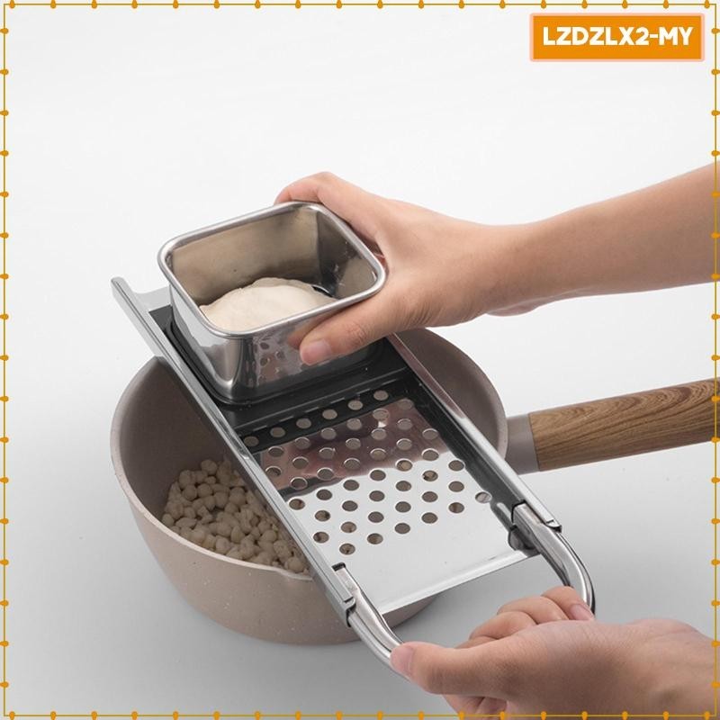 [Loviver] Spaetzle Noodle Maker DIY Tool Kitchen Grater German Egg Noodle Maker with