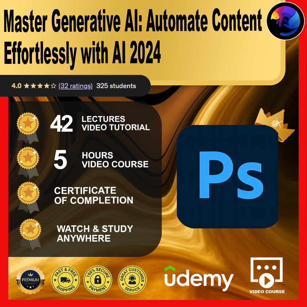 [Video Course] Master Generative AI: Automate Content Effortlessly with AI