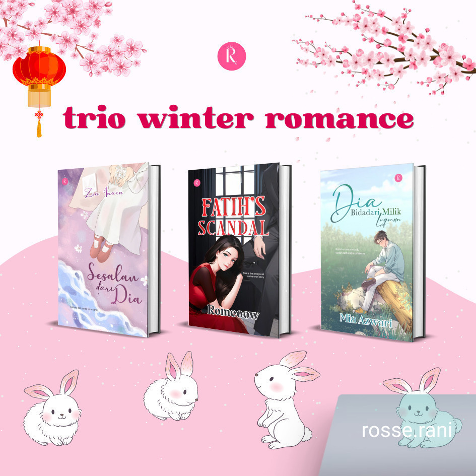 RC PUBLICATION: Sesalan Dari Dia / Fatih's Scandal / Dia Bidadari Milik Luqman / Dia Lakaran Terindah / Hey, Cinta