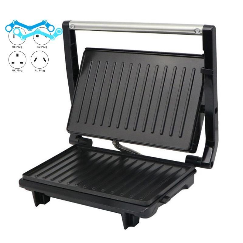 Small Paninis Press Grill Sandwich Maker, Electric Paninis Sandwich Maker Grill,Open 180 Degrees for Grill