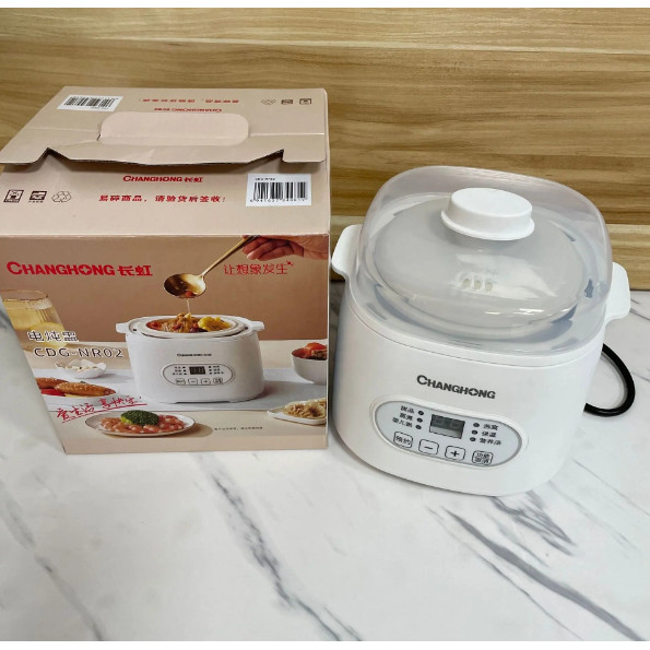 家用迷你全自动陶瓷汤电饭煲CDG-NR02自动慢炖锅1-2L