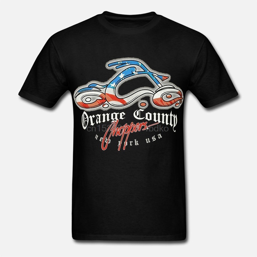 Patriotic OCC Orange County Choppers T-Shirt (Charcoal) - Merchandise