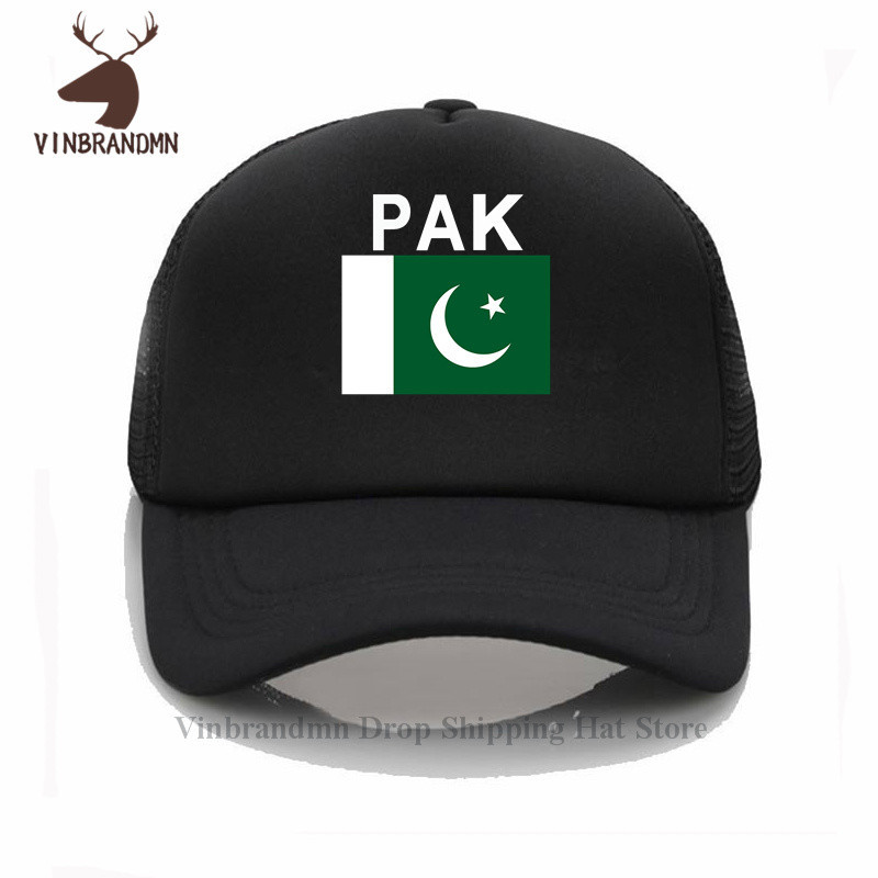 The Pride of Pakistan Pakistani National Flag Design baseball cap PAK hot sale fashion fishing hats 100% cotton bucket hats