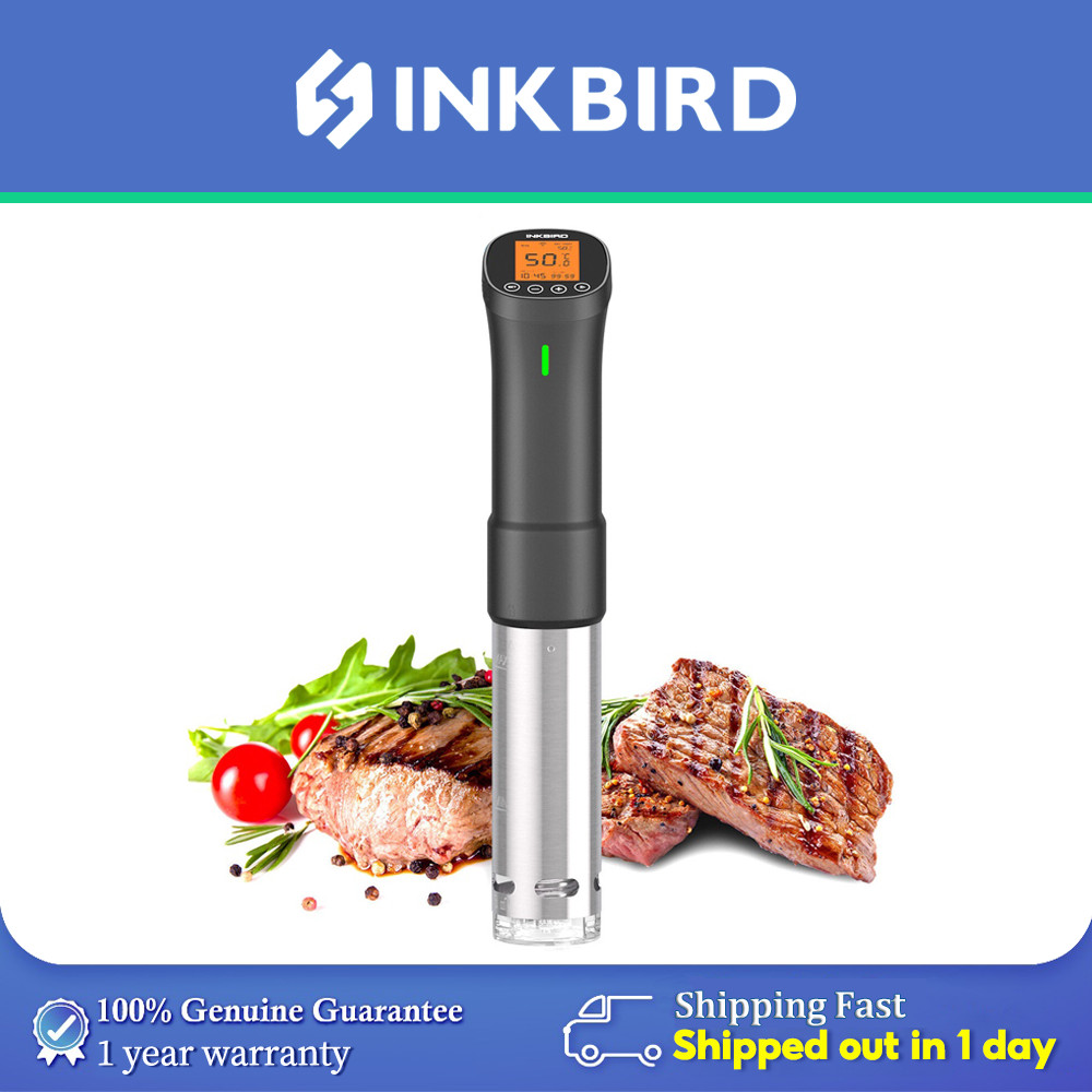 INKBIRD ISV-200W WiFi Sous Vide Machine Slow Cookers 1000W Electric Precision Cooker 360 Heating Remote APP Control with Timer Alarm for kitchen Cooking Steak