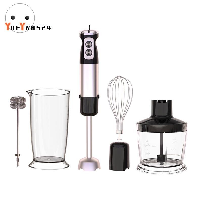 Immersion Hand Blender 5 In1 600W Electric Blender Handheld Stick Mixer Emulsion Blenders for Kitchen Smoothie  Easy to Use EU Plug