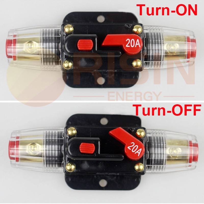 Have Premium Guaranteed Quality RISIN 100A 50A 60A 80A 150A 12V 24V Car Truck Audio Amplifier Circuit Breaker Fuse Ho... - Image 3