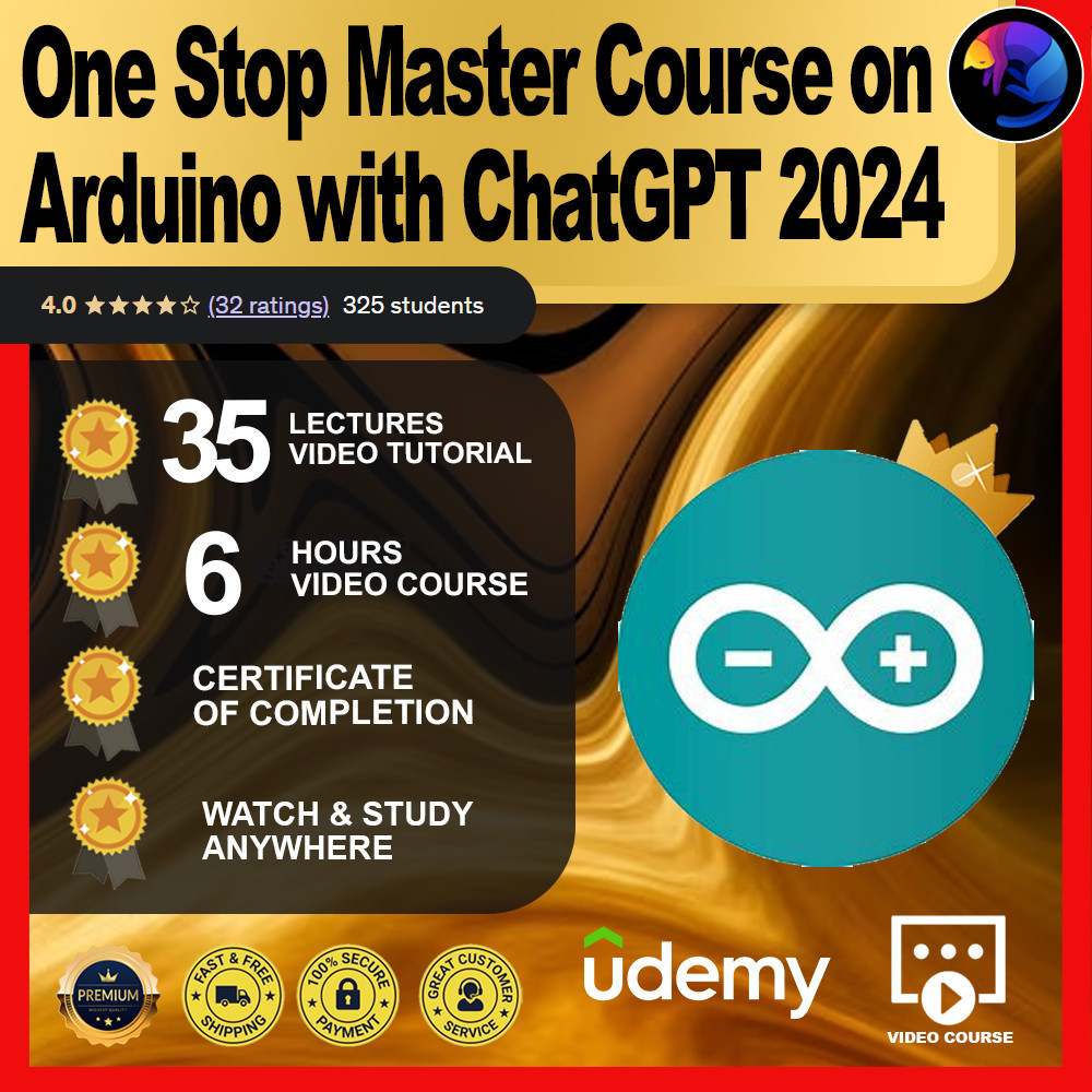 [Video Course]One Stop Master Course on Arduino with ChatGPT