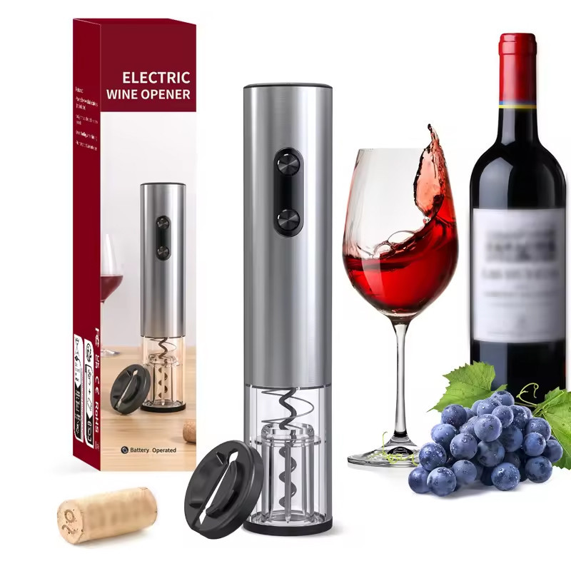 Electric Wine Bottle Opener Automatic Red Wine Corkscrew Wine Opener Wine Tools Kitchen Products