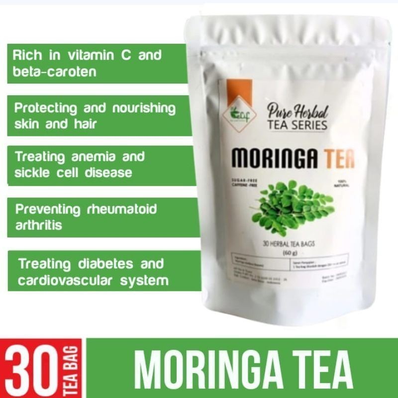 Portable Fashion Moringa Leaf Tea 30 Bag | Teh Tulen - Image 3