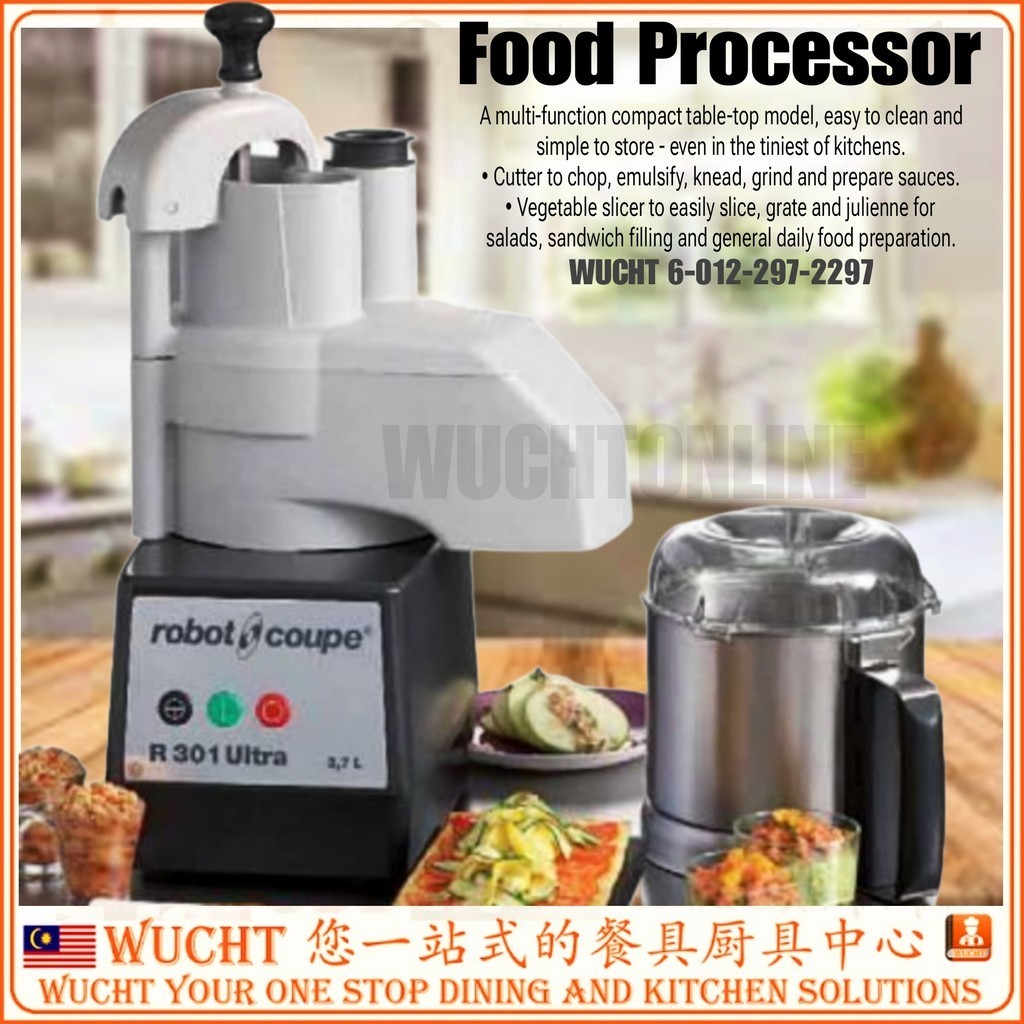 【WUCHT】ROBOT COUPE R301 ULTRA FOOD PROCESSOR R301U