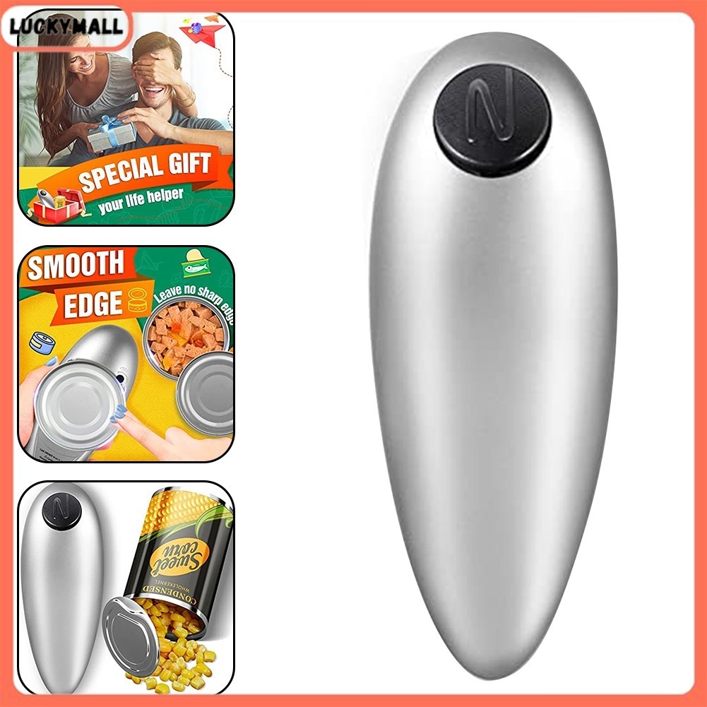 LCY Electric can opener automatically opens most cans electric kitchen gadget