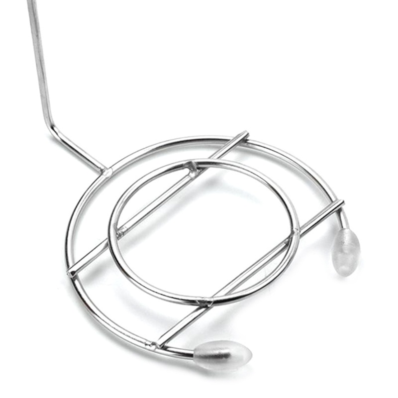 Hardware Workshop Stainless Steel BBQ Skewers Needle Rack Grill Holder Camping Gathering Party Roasting Barbecue Tool... - Image 5