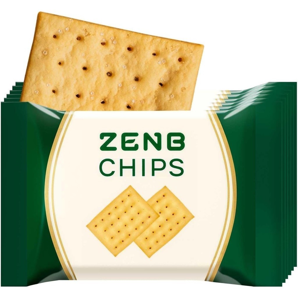 Healthy Snacking ] ZENB ZENB Chips 6 bags (36 chips) Cracker Bean Chips [ Low Sugar Dietary Fiber Gluten Free Sugar Free Sugar Free Sugar Off Sugar Restriction Sugar Control Dietary Fiber Supplementat