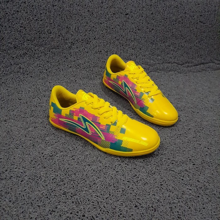 Premium Versatile PROMO SEPECIAL SEPATU FUTSAL SPEC ACCELERATOR LS SPYDER 33 SAMPAI 38 Blue valhala Multi - Image 3