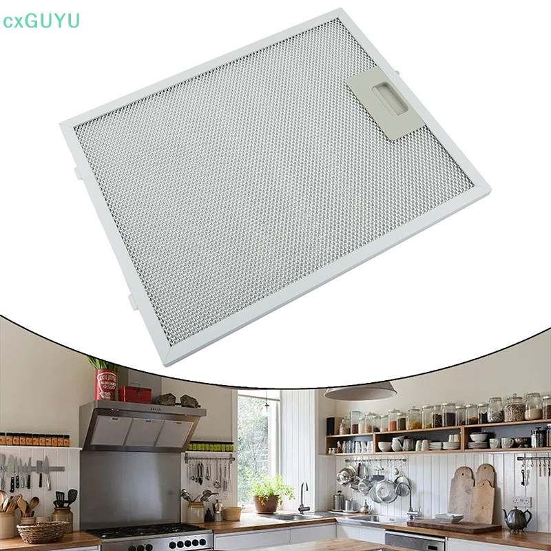 [cxGUYU] Cooker Hood Filters Metal Mesh Extractor Vent Filter Kitchens Hoods Oil Filter Range Hood Accessories Oil Separation Al Plate  PRTA